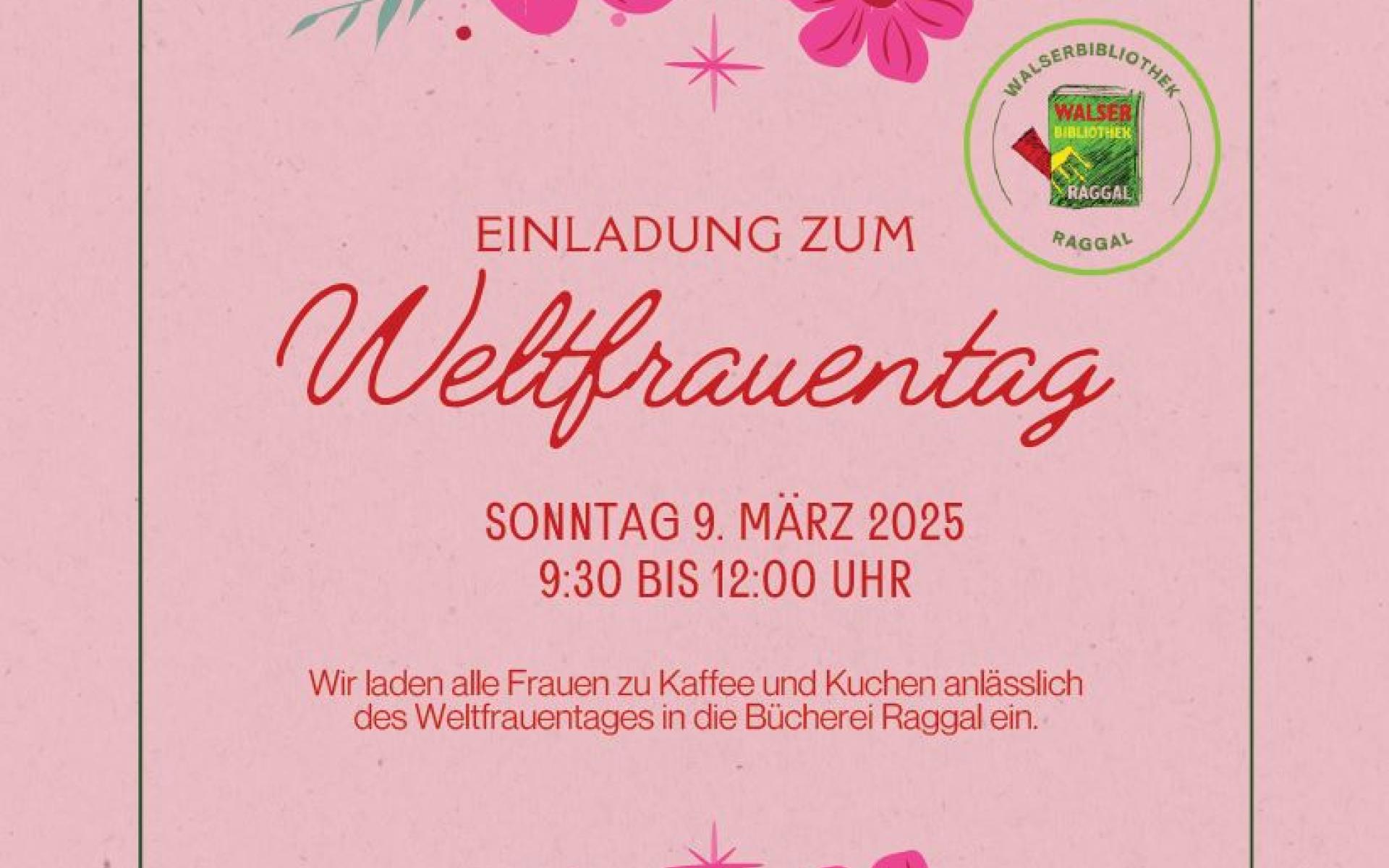 Einladung Weltfrauentag