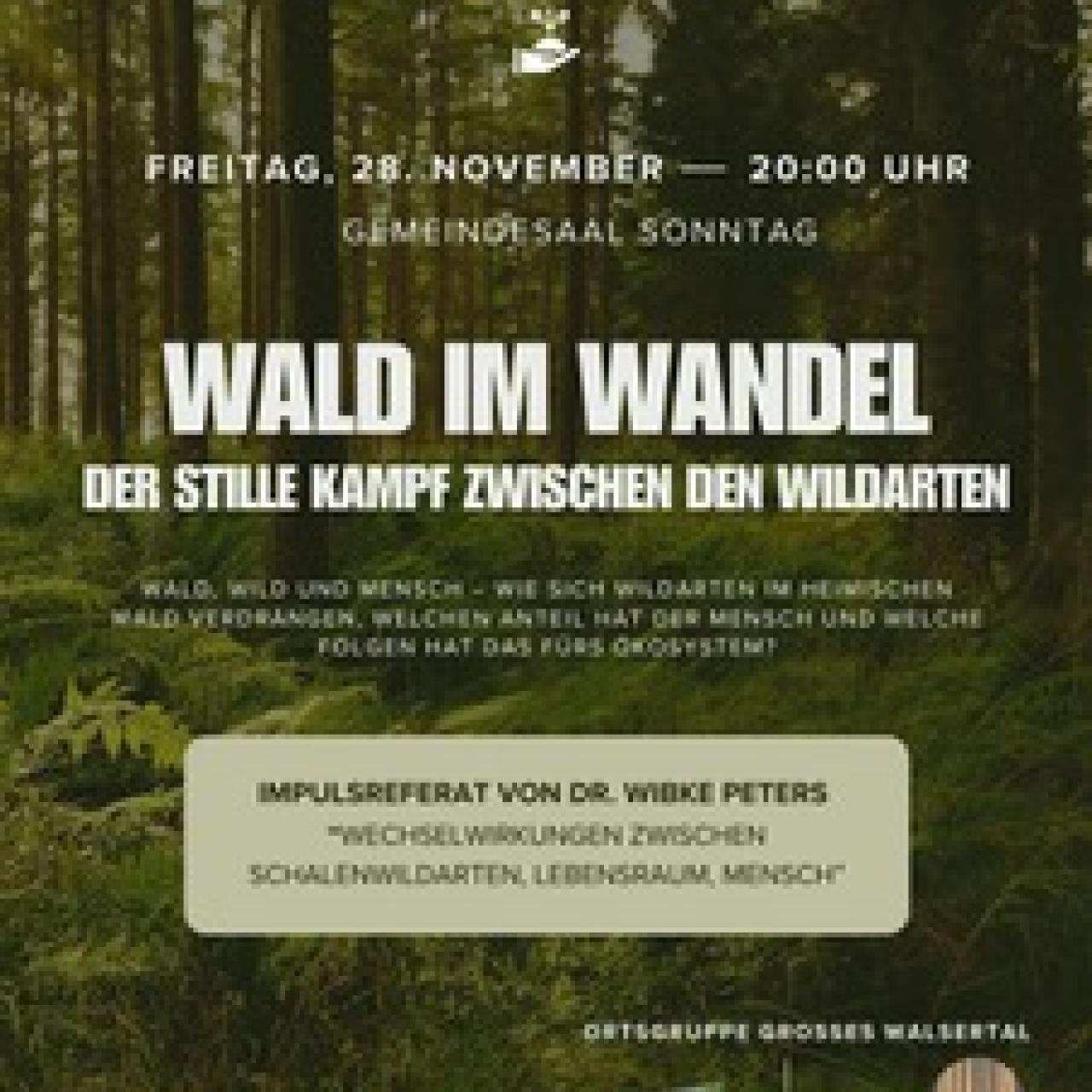Vortrag Wald