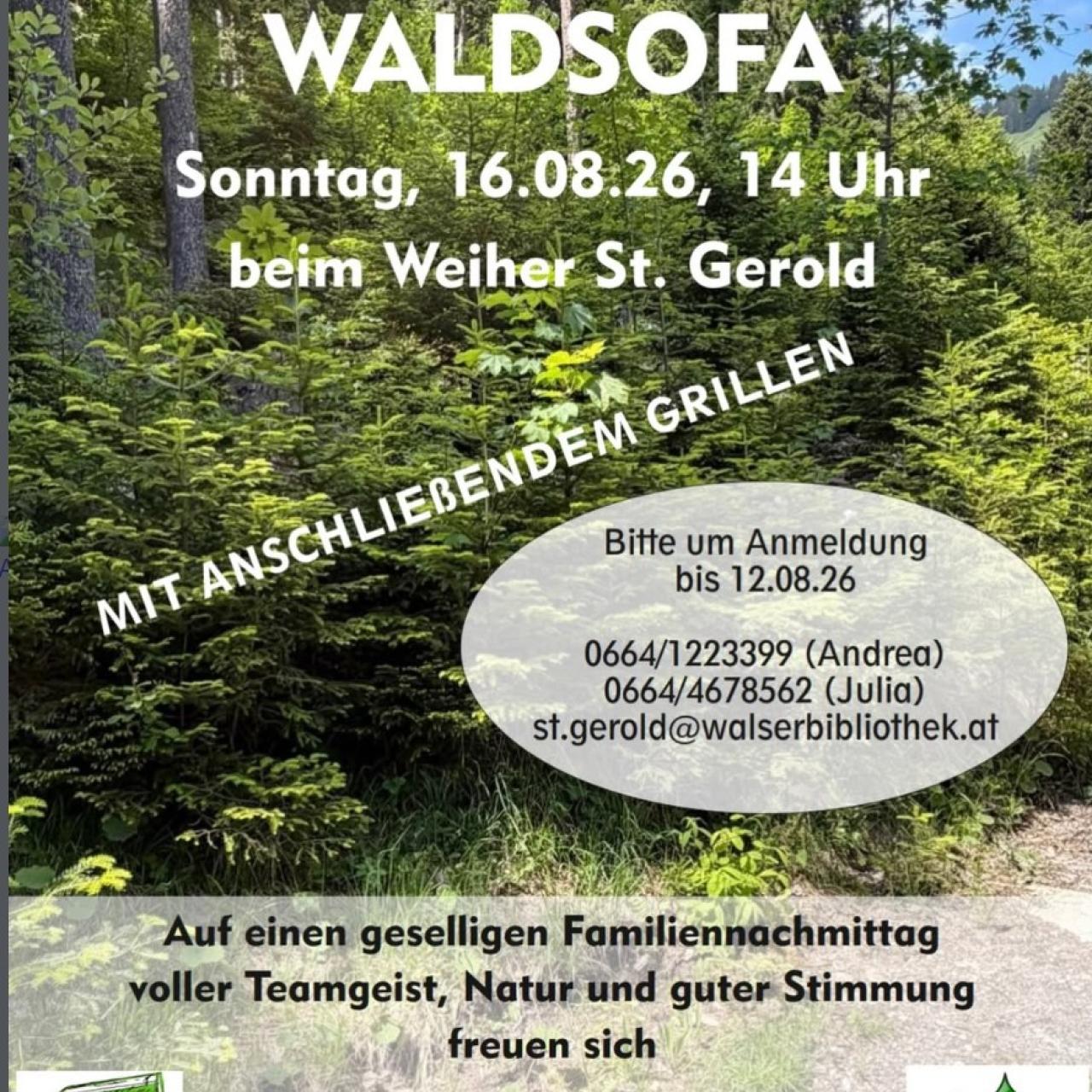 Waldsofa St. Gerold
